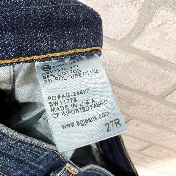 Ag The Farrah High Rise Skinny Jeans in 11Years Wash Size 27 - Picture 9 of 9